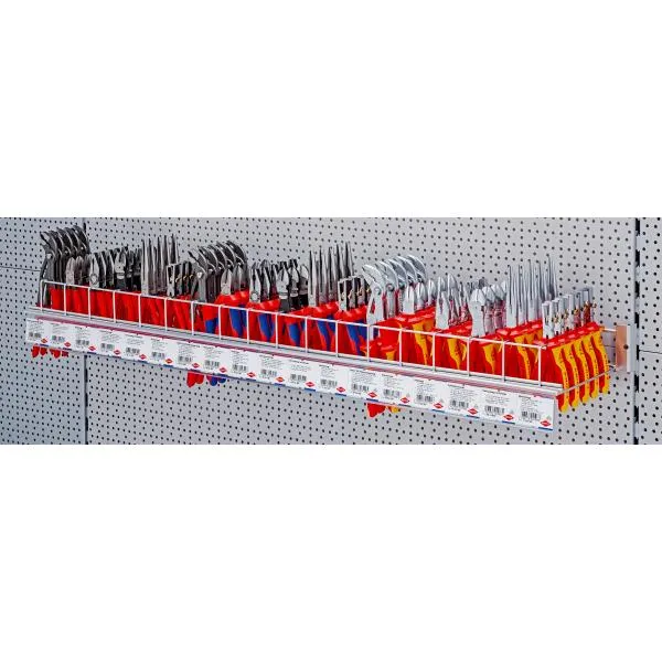 KNIPEX 00 19 34 7 – Wall display for 18×6 pliers (empty)