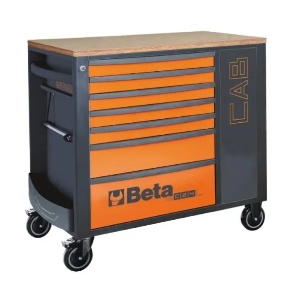 BETA 024004471 – Mobile roller cab with 7 drawers and tool cabinet