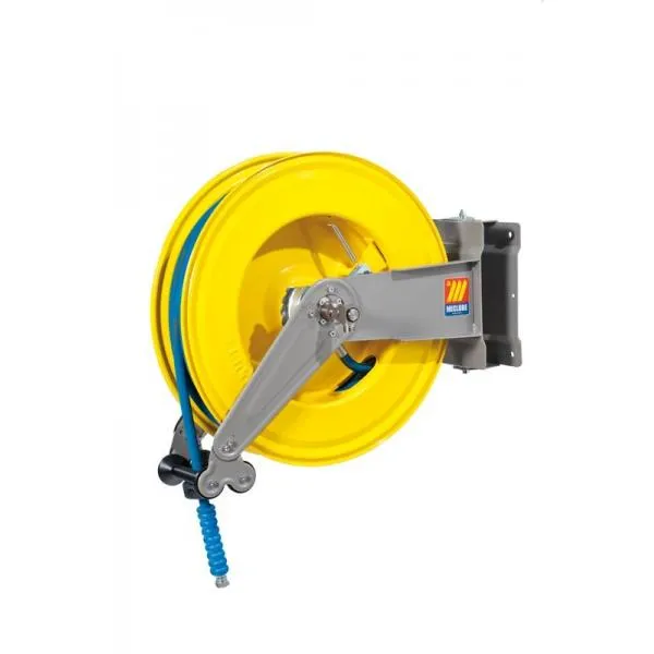 MECLUBE 071-1405-320 – Hose reel swivelling FOR WATER 150°C 400 bar Mod. S 550 WITH HOSE 20 m ø 3/8