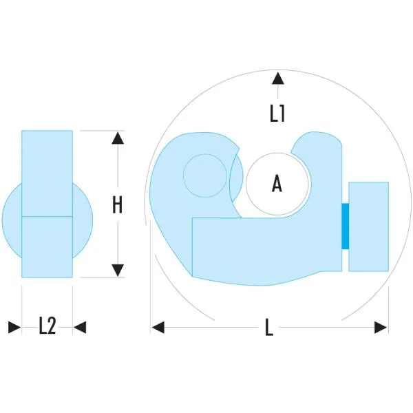 FACOM 238B.16 – Copper-pipe mini-cutter