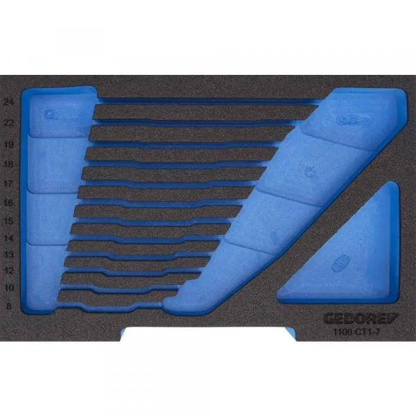 GEDORE 2836076 – Foam insert empty for universal puller set (13 pcs.)
