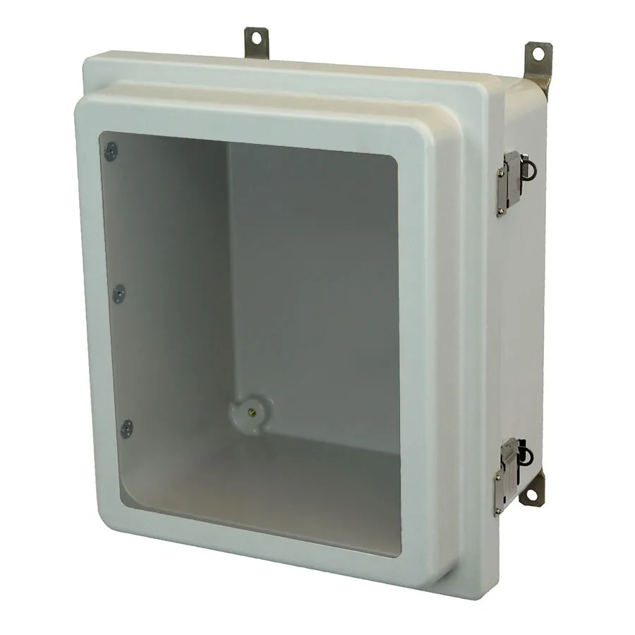 16X14X8 ENCL RSD SNAP LATCH HNG CVR WDW