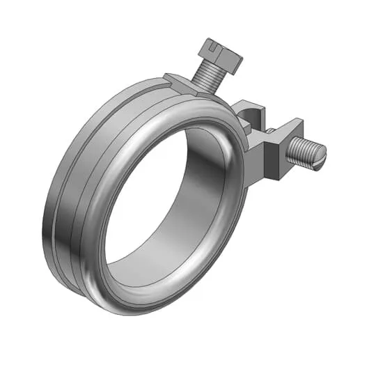 BG250-14-20 T&B Blackjack Grounding Bushing, 2-1/2 in Trade, 14 AWG Wire Min, 2/0 AWG Wire Max, 3.148 in Dia, Malleable Iron