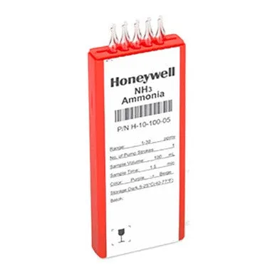 Honeywell Ammonia 1 – 30 ppmv Tubes H-10-100-05 (10/Box)