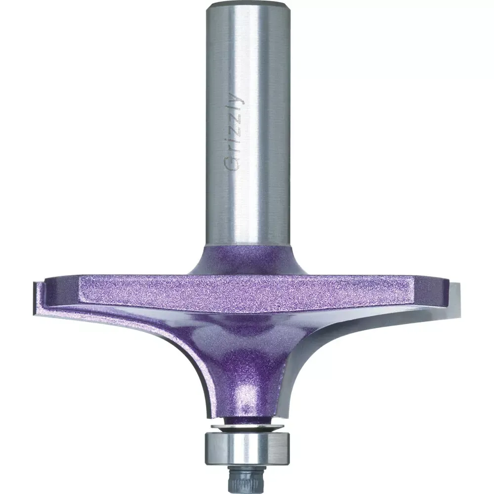 Grizzly C1371Z – Giant Super-Duty Thumbnail Bit, 1/2″ Shank