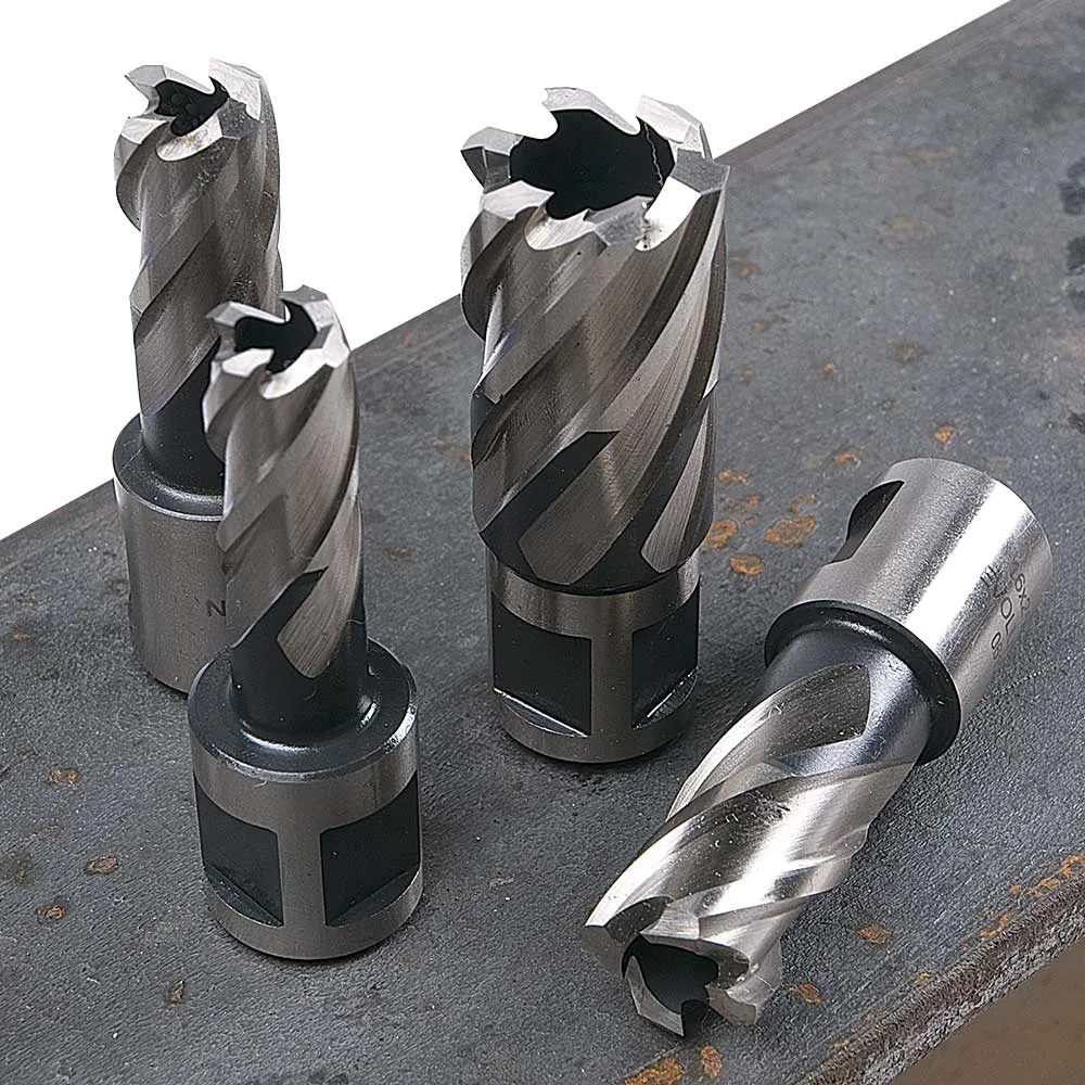 Evolution CC131L – 1-5/16 in. Width x 2 in. Depth Annular HSS Cutter with 3/4 Inch Weldon Shank and Pilot Pin included