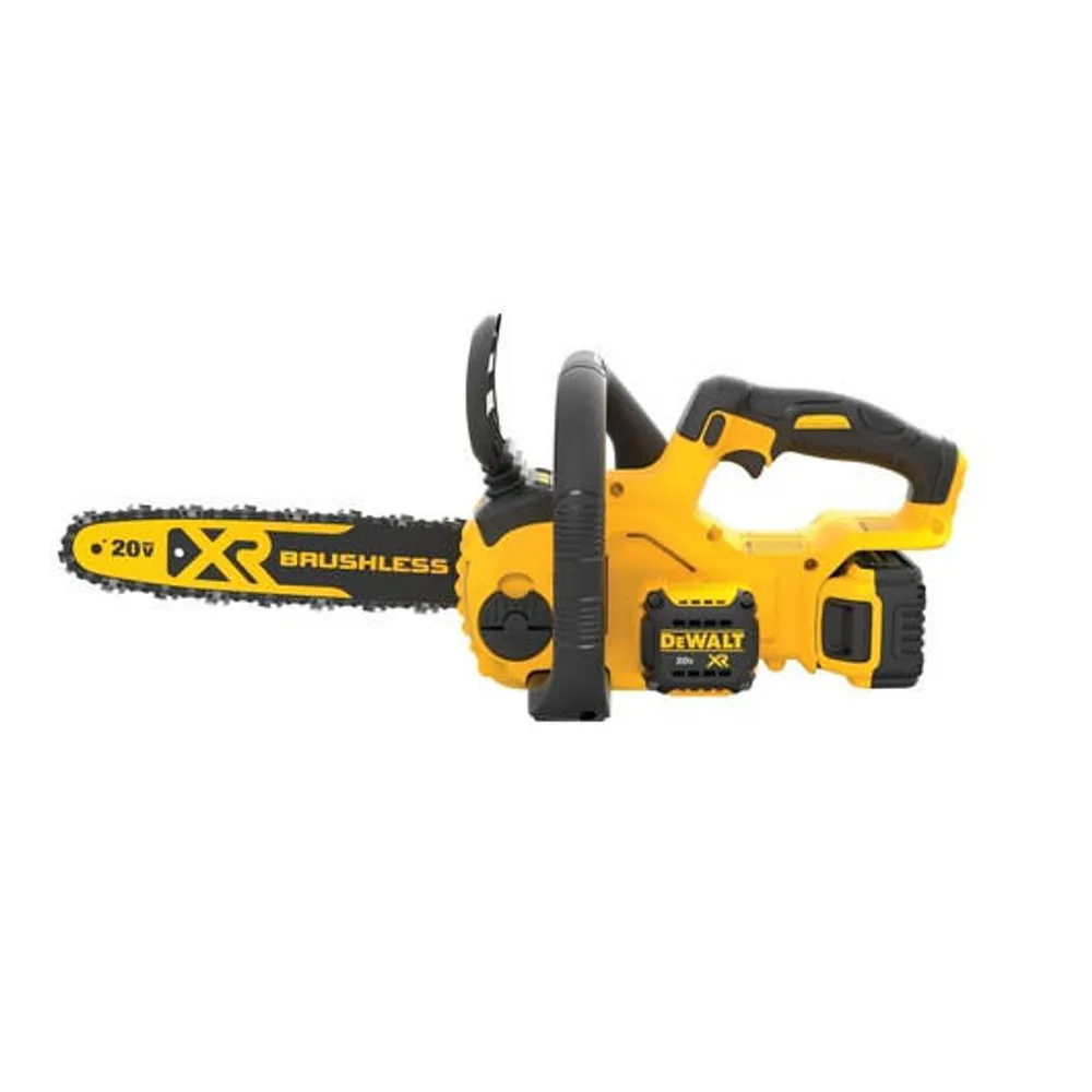 DEWALT 20V MAX XR COMPACT 12 IN. CORDLESS CHAINSAW KIT DCCS620P1