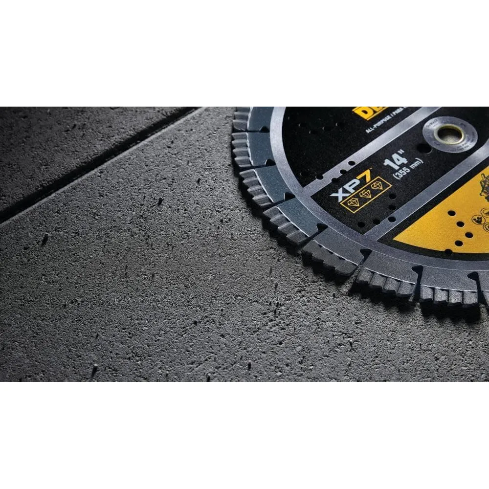 DEWALT (DW47427) Diamond Blade, All Purpose, Segmented XP7, 14 in.