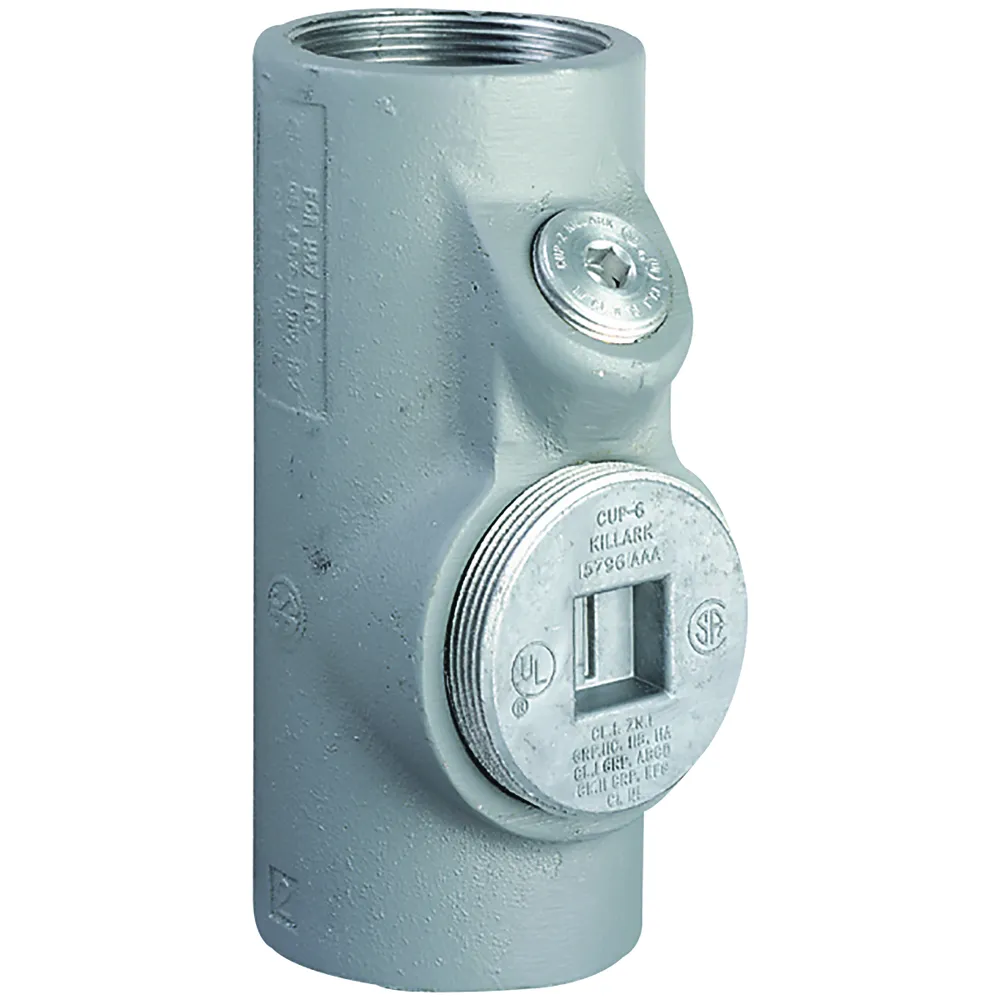 ENY40-3M ENY40 Seal Fitting, 1 in, For Use With Vertical/Horizontal Conduit, DURALOY Iron, Tri-Coated
