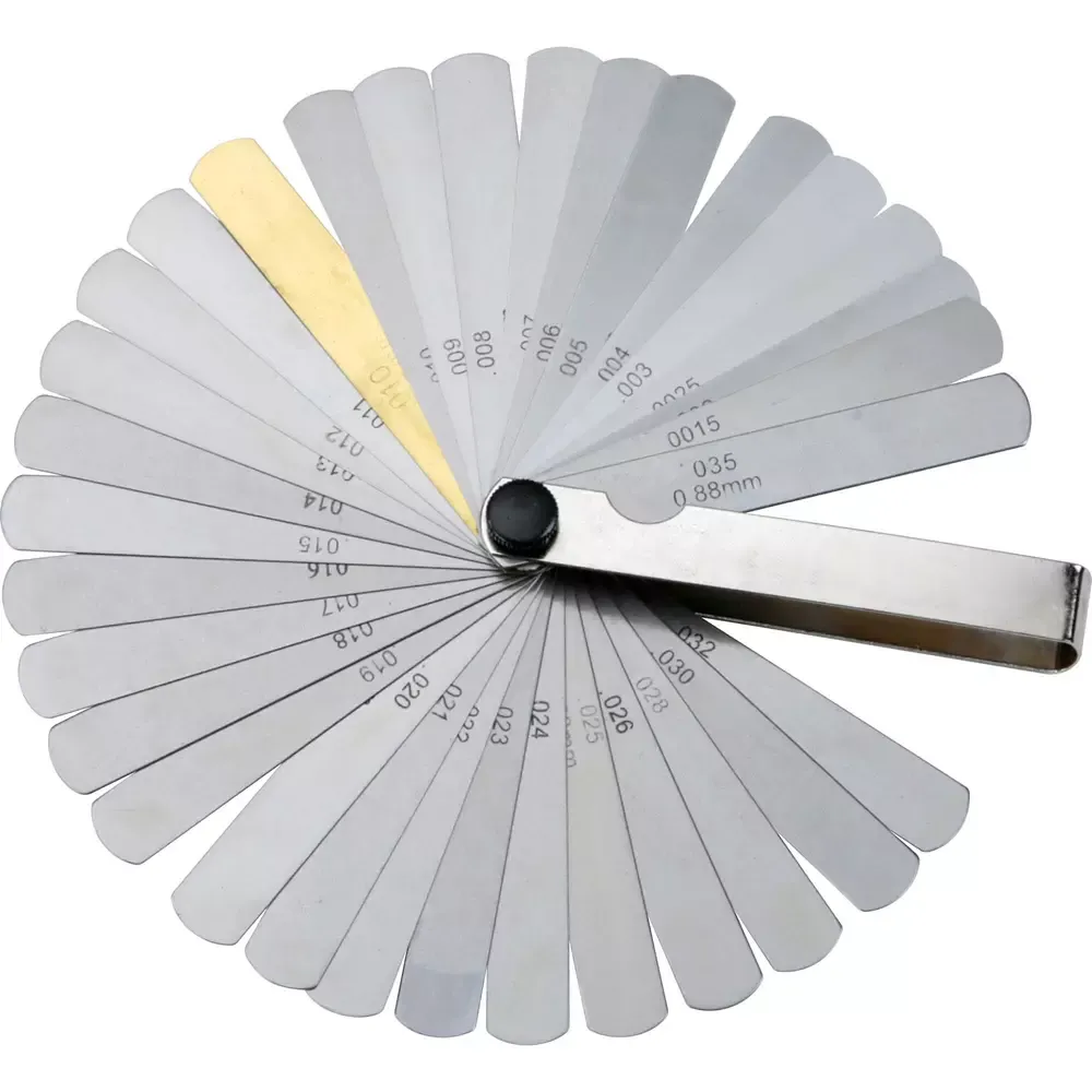 Grizzly G9616 – Feeler Gauge Set – 32 pc.