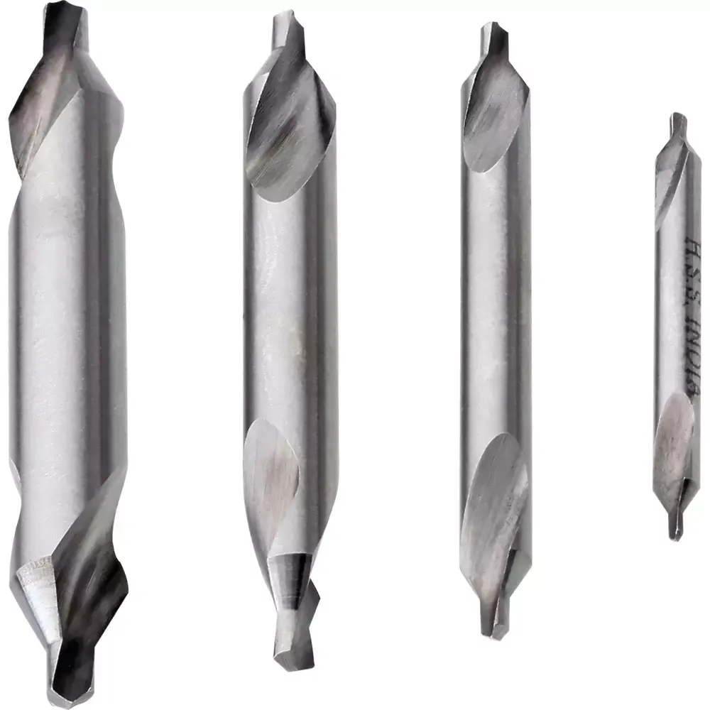 Grizzly H5930 – 4 Pc. Center Drill Set 60 Deg.
