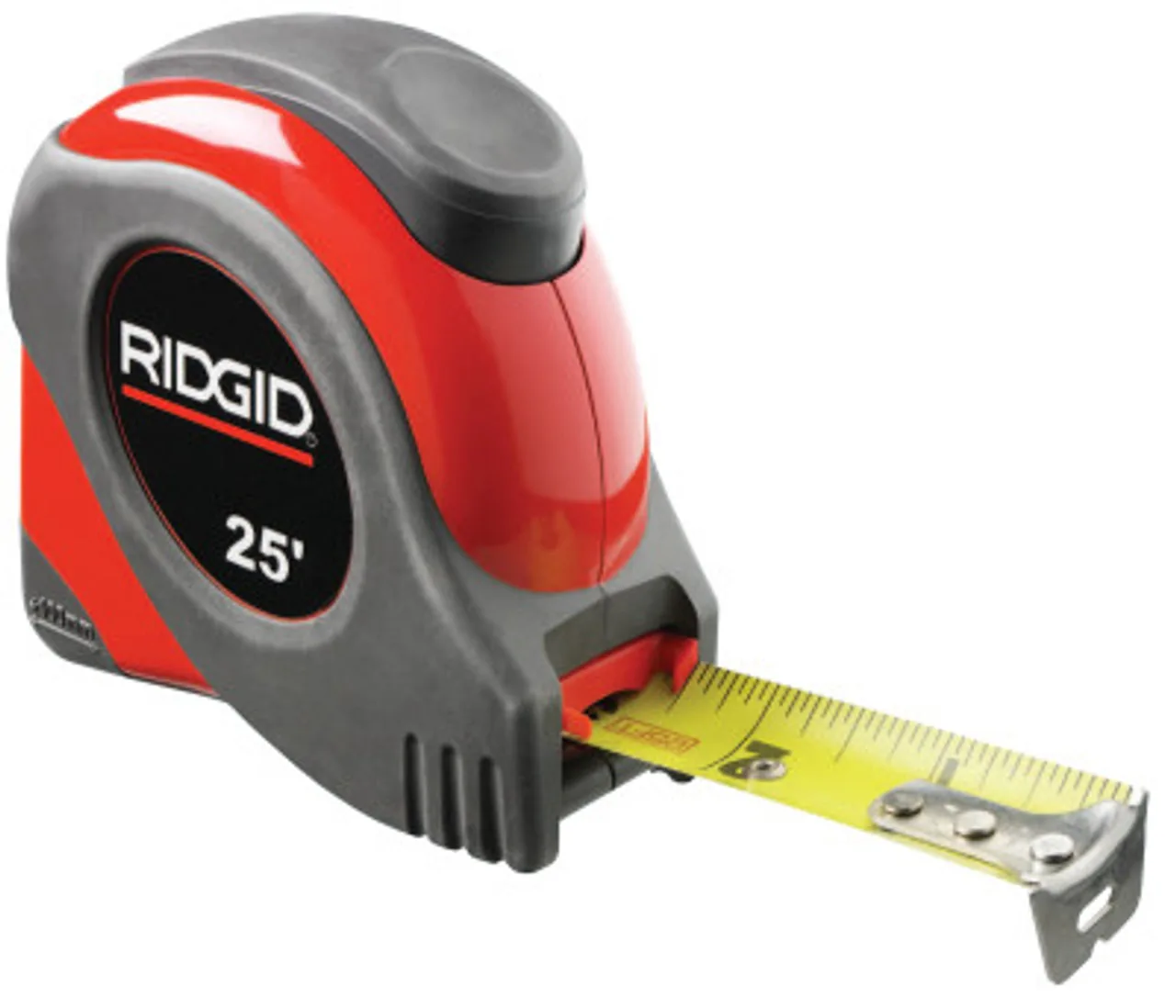 Ridgid Tool Company Locking Steel Tapes, 11/16 in x 25 ft, 1 EA, #20218