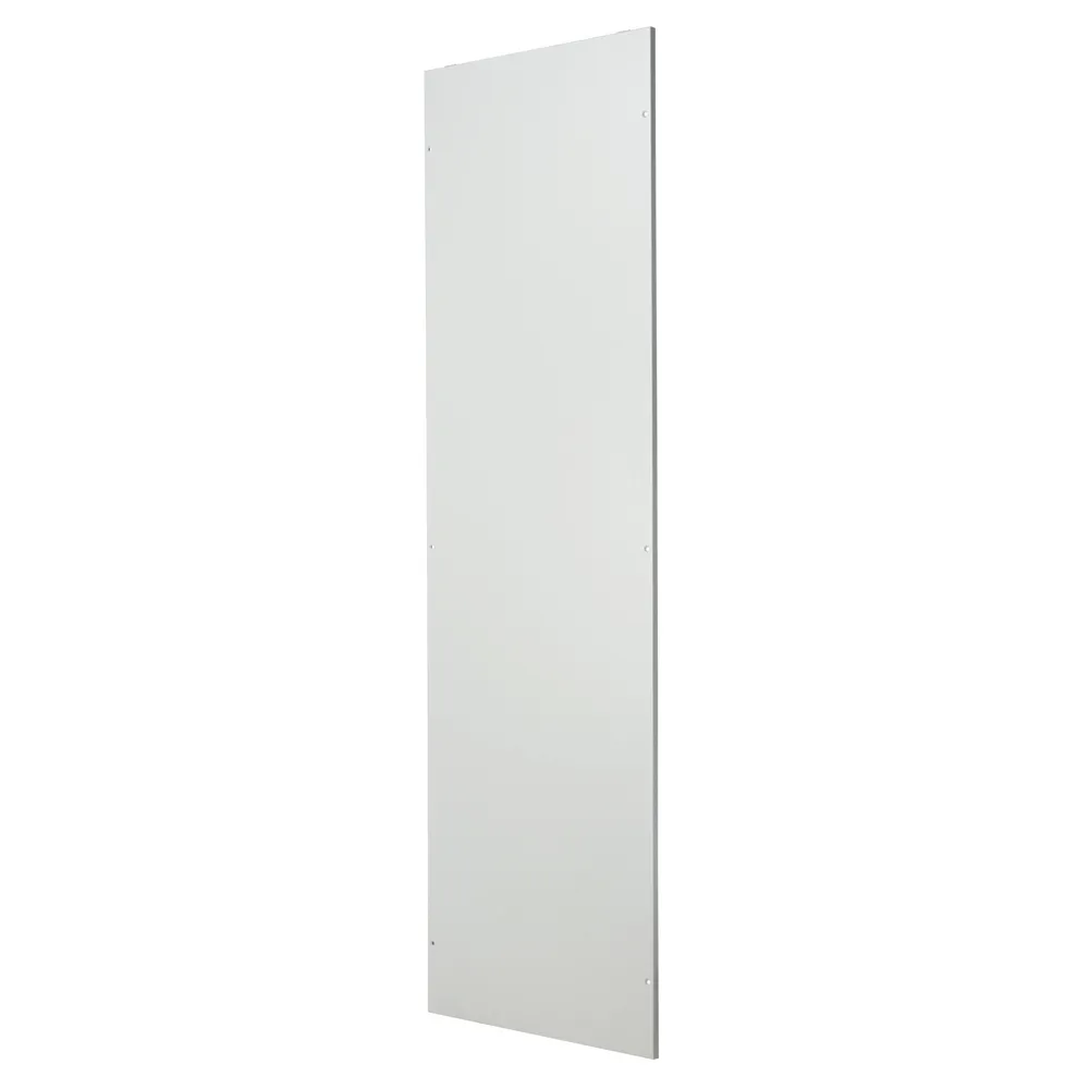 P2CS205 ProLine G2 P40 Side Cover, 78.1 in H 18.3 in D, For Use With 2000 mm H x 500 mm W Frames, Steel