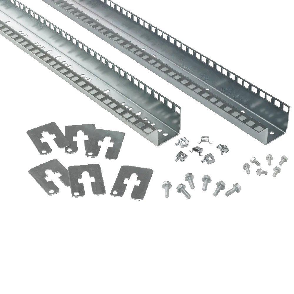 PRA2420TP ProLine P20 Tapped Hole Rack Angle, 73.52 in H x 24 in W, For Use With 2000 mm Frames, Steel