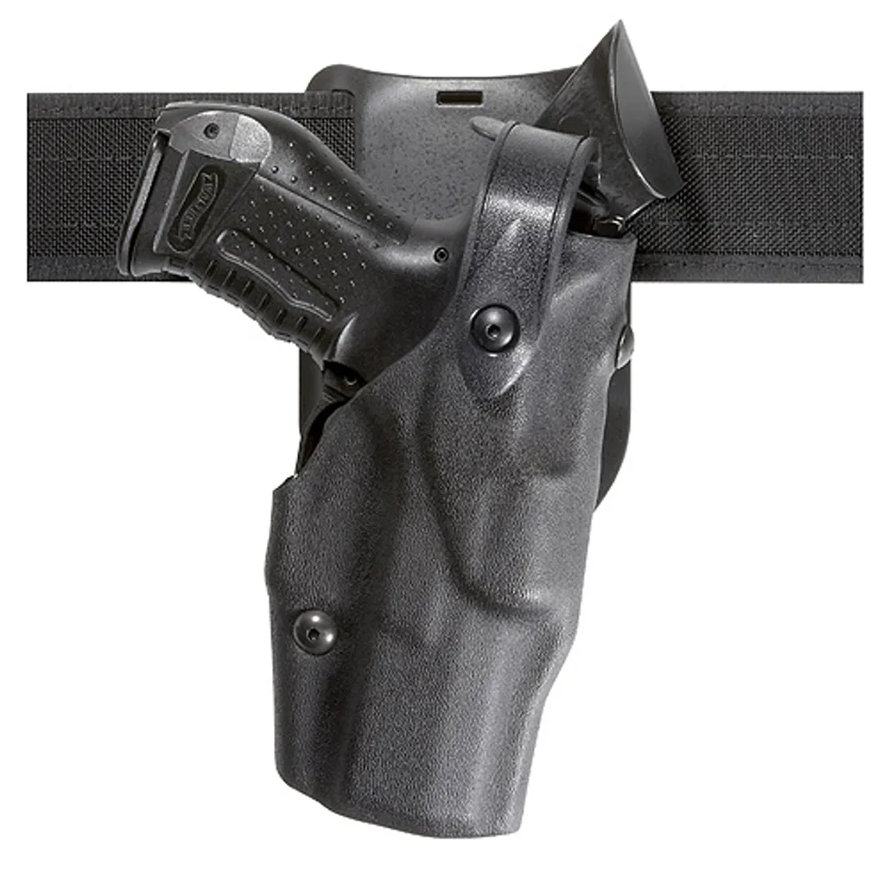 Safariland Model 6365 ALS Level II+ Retention, Belt Drop Duty Holster, Hood Guard