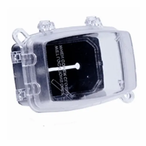 Plastic In-Use Weatherproof Cover, Single-Gang, Vrt/Hrz, 2.75″ Clear